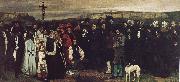 Gustave Courbet Ornans funeral Germany oil painting artist